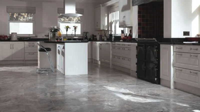 Perk u the appeal of your kitchen with French Travertine