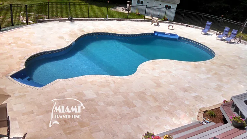 GIVE YOUR MIAMI POOL A FACE-LIFT WITH TRAVERTINE