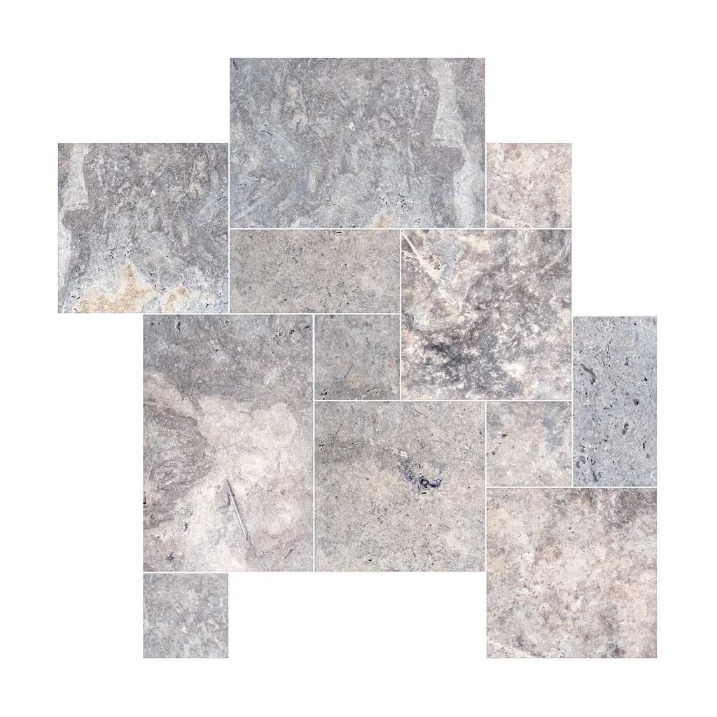 Silver Travertine Paver